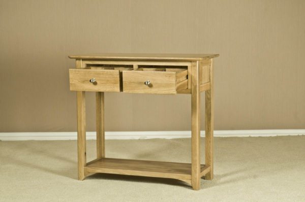 Wellington Oak Console Table