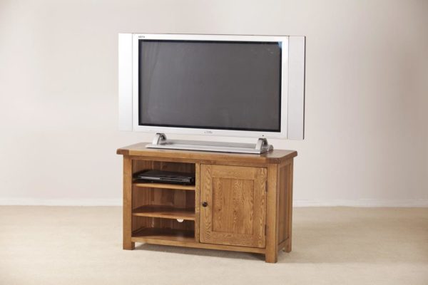 Ambleside Rustic Oak Standard TV Cabinet | Clearance