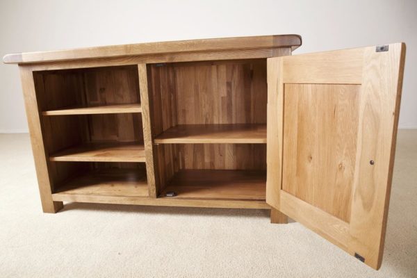 Ambleside Rustic Oak Standard TV Cabinet | Clearance