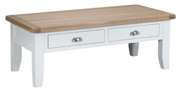 Woodbridge Large White Coffee Table