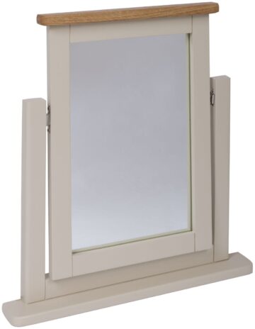 Tynedale Stone Grey Painted Table Vanity Mirror | Clearance