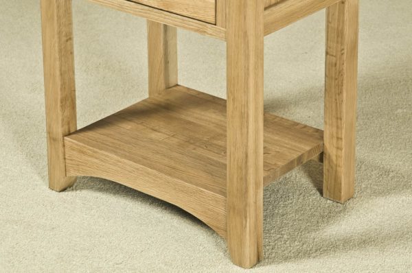 Wellington Oak Night Stand | Fully Assembled