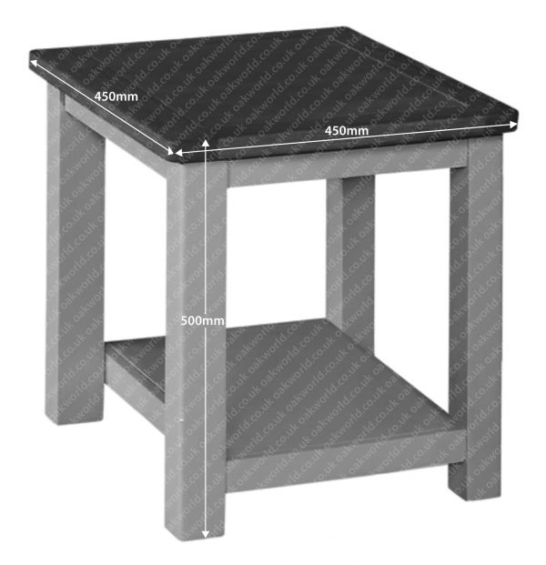 Tynedale Stone Grey Painted Lamp Table