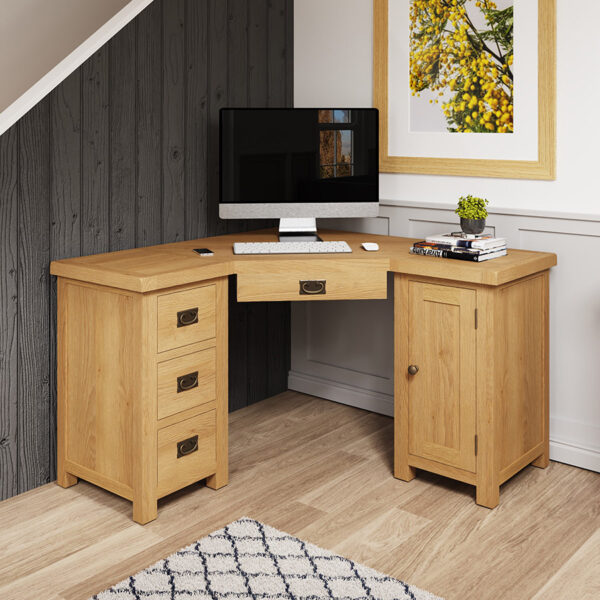Oak Desks Free Delivery & Returns Oak World