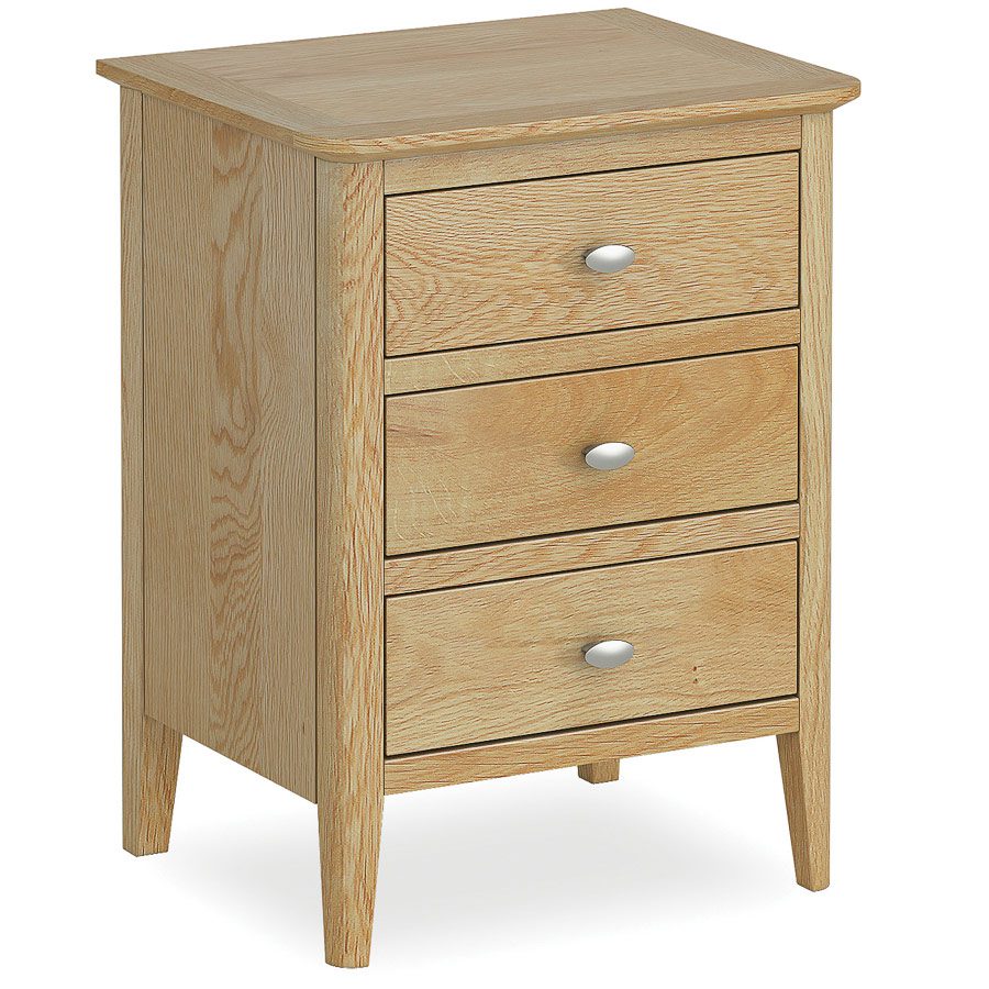 Denby Oak Bedside Cabinet No Assembly Required