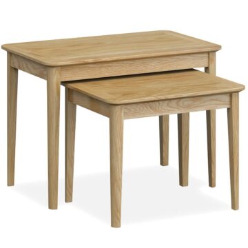 Denby Oak Nest of Tables