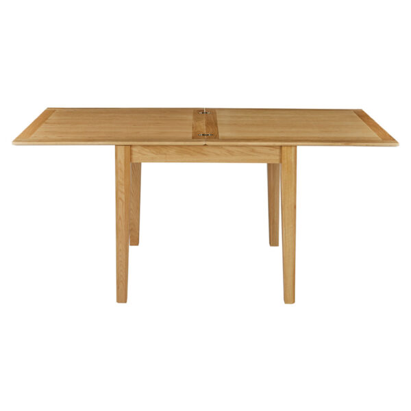Denby 2ft 9 Flip Top Extending Oak Dining Table | 85 - 170cm