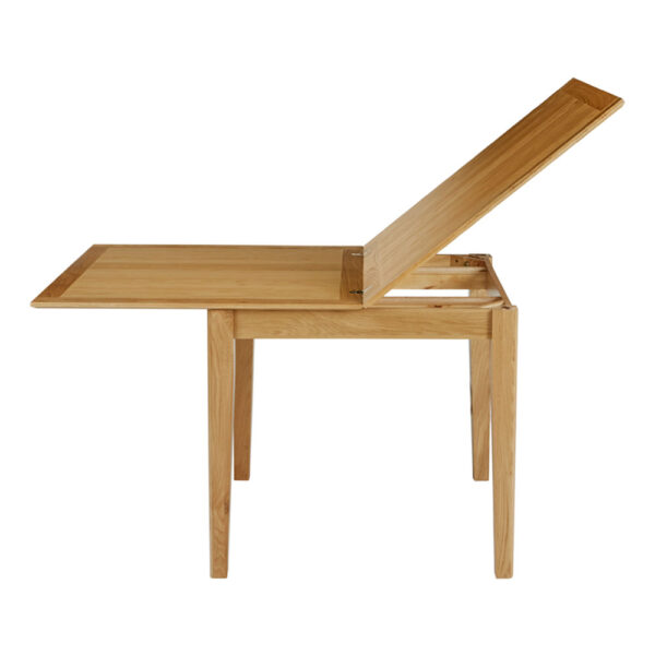 Denby 2ft 9 Flip Top Extending Oak Dining Table | 85 - 170cm