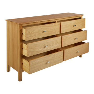 Denby Oak Chest of Drawers | Assembled
