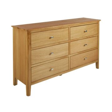 Denby Oak Chest Of Drawers | Assembled