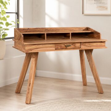 Nepal Sheesham 1 Drawer Study Desk