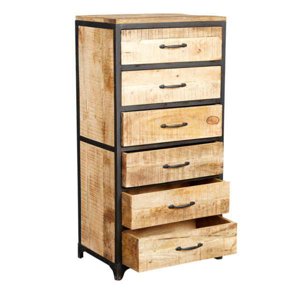 Memphis Industrial Tall Chest