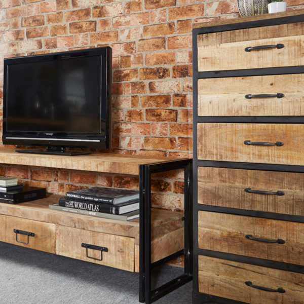 Memphis Industrial Tall Chest