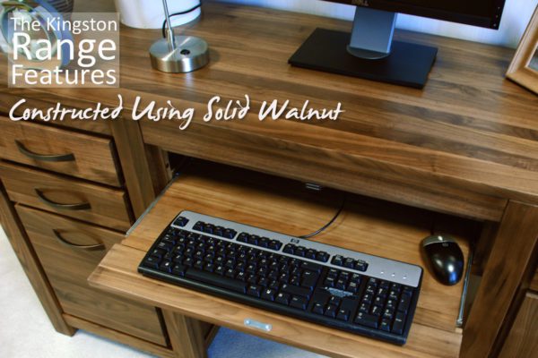 Kingston Walnut Widescreen Television Cabinet | Fully Assembled