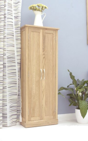 North Bay Oak CD / DVD Storage Cupboard