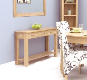 North Bay Oak Console Table