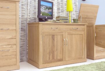 North Bay Oak Hidden Home Office Desk