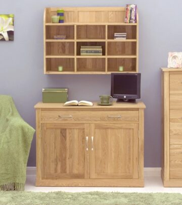 North Bay Oak Reversible Wall Rack