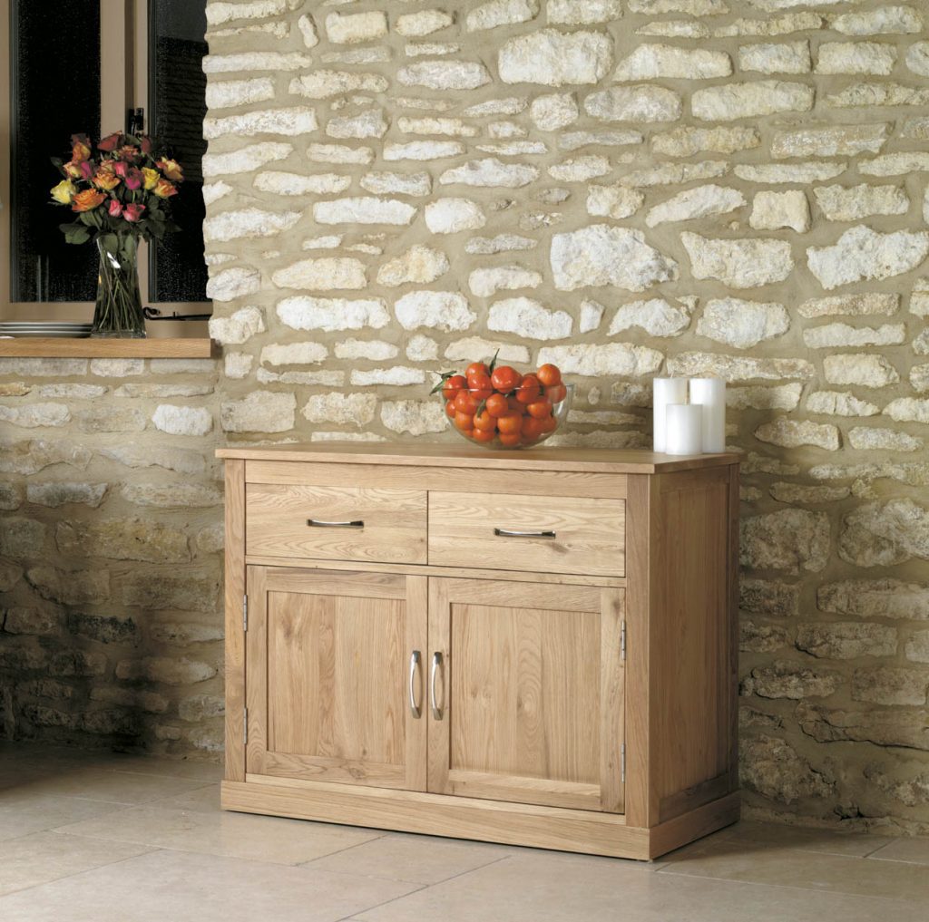 North Bay Small Oak Sideboard Fully Assembled Oak World