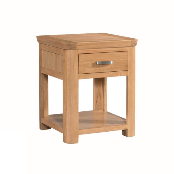 Stanhope Oak End Table With Drawer