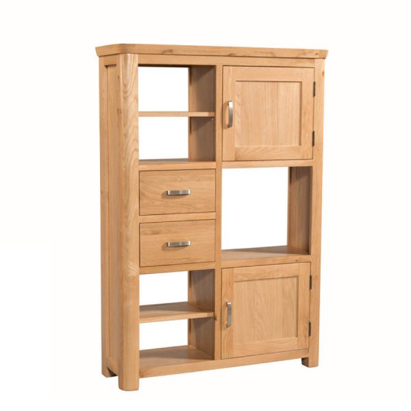 Stanhope Oak High Display Unit