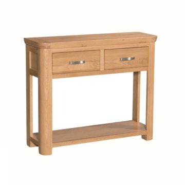 Stanhope Oak Small Console Table