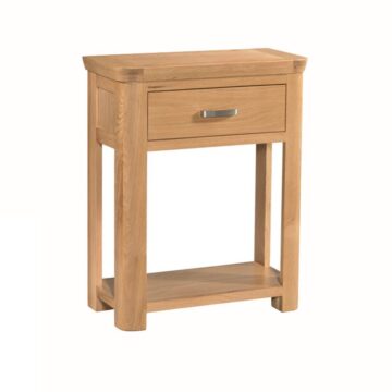 Stanhope Oak Small Console Table