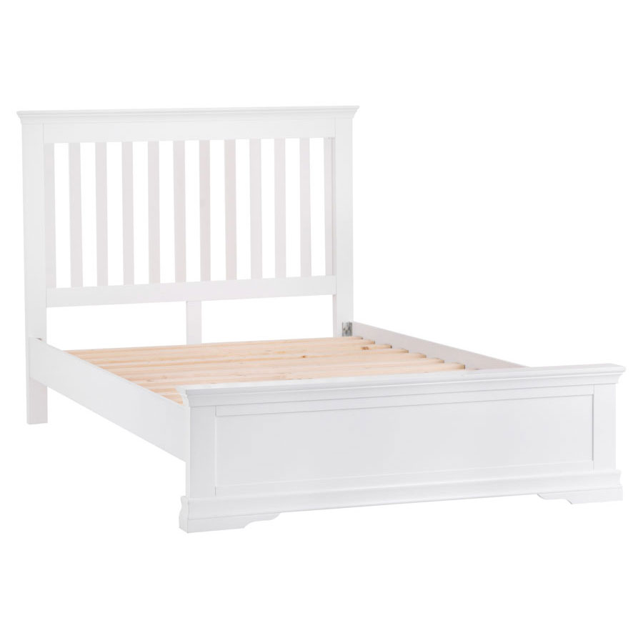 Kirkstone White King Size Bed