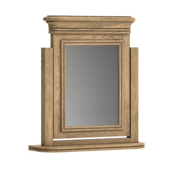 Dijon Oak Vanity Mirror | Fully Assembled