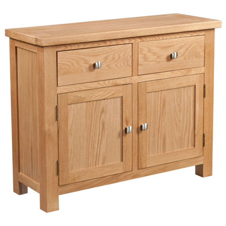 Wynyard Oak 2 Door Sideboard No Assembly Required