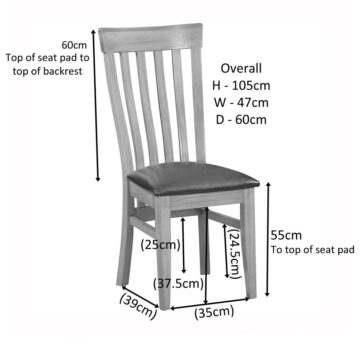 Shire Oak Dining Chair | Toulouse