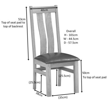 Shire Oak Dining Chair | Arizona