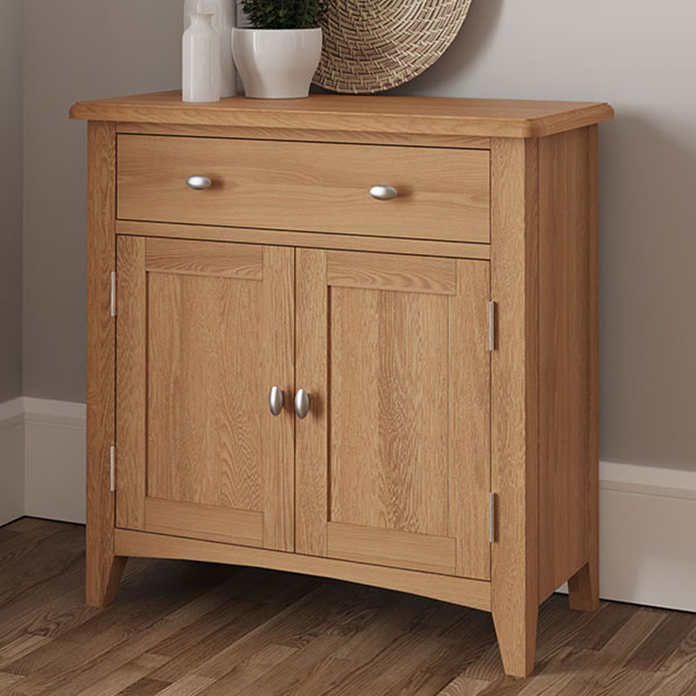 Ashurst Light Oak Small Sideboard No Assembly Required