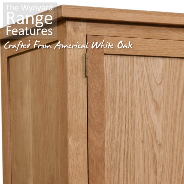 Wynyard Oak 3 Over 4 Chest | Fully Assembled