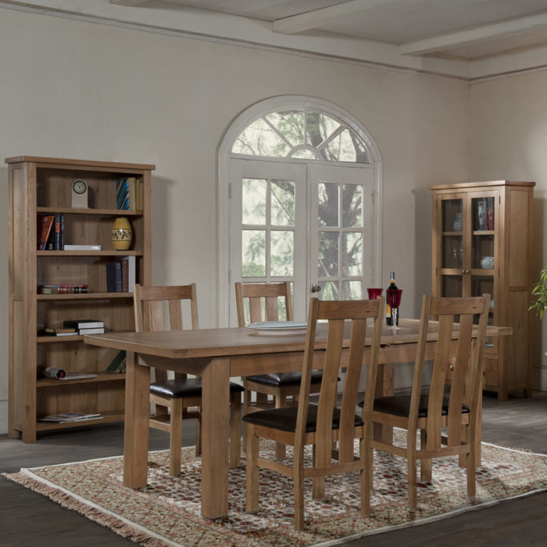 Wynyard Oak 2 Door Sideboard No Assembly Required