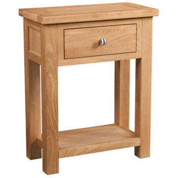 Wynyard Oak 1 Drawer Hall Table