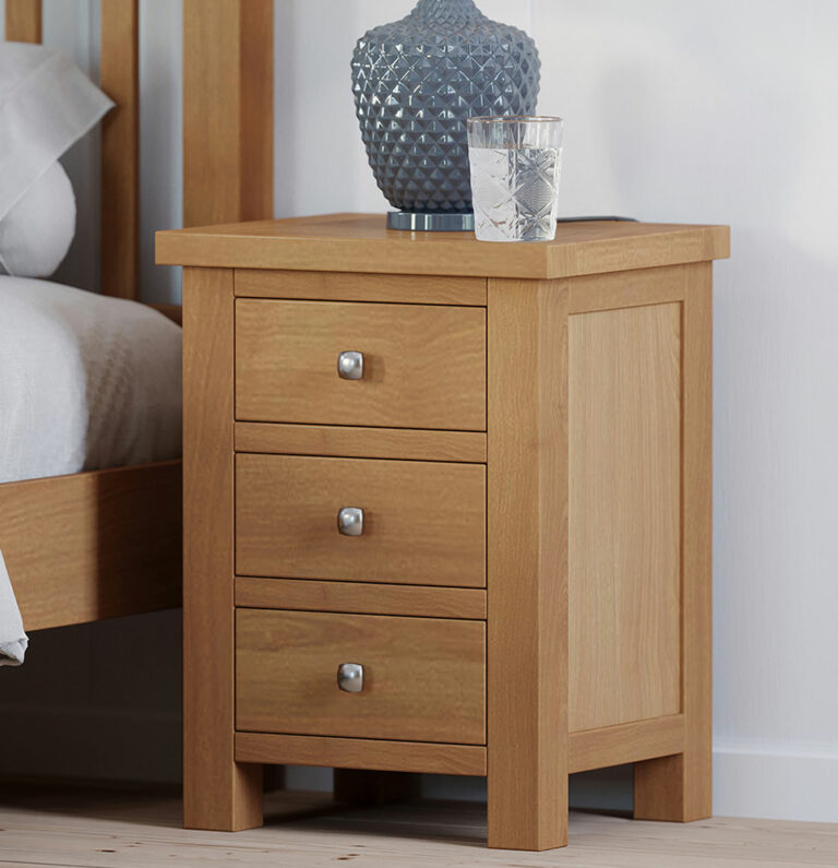 Oak Bedside Wooden & Painted Bedside Tables Oak World