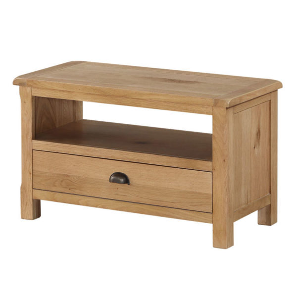 Kendal Oak TV Unit | Waxed Finish | Fully Assembled | Clearance