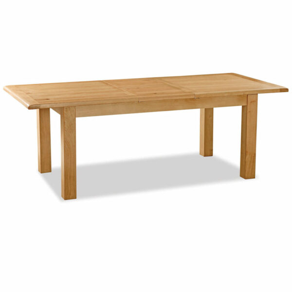 Salisbury Rustic Oak 6ft Extending Dining Table | 180 - 230cm | Wax Finish
