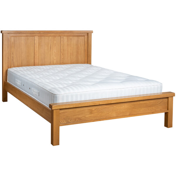 Summer Waxed Oak King Size Bed
