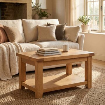 Summer Waxed Oak Coffee Table