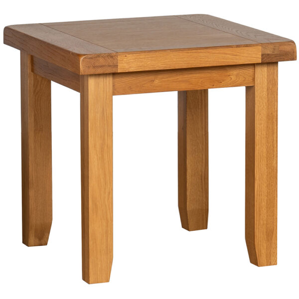 Summer Waxed Oak Lamp Table