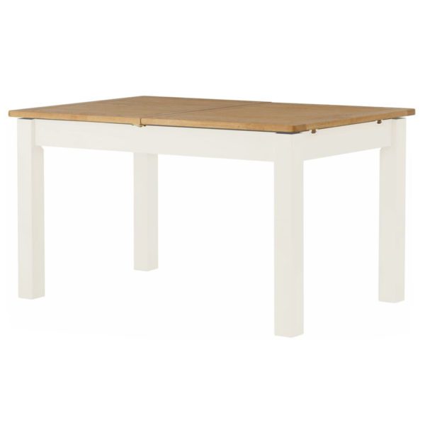 Tynedale White Painted Extending 4' 7 Dining Table | 140 - 180cm