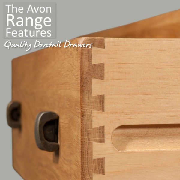 Haven Waxed Oak Lamp Table With Shelf | Fully Assembled | Clearance