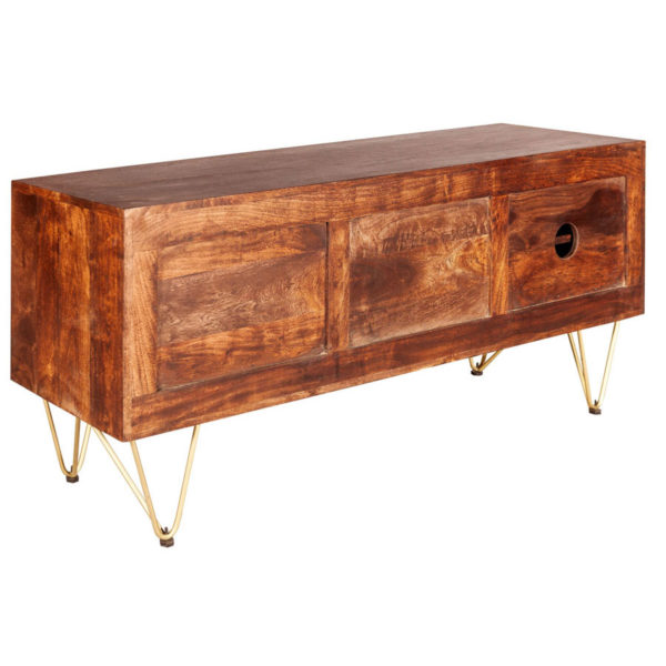 Dark Gold TV Unit