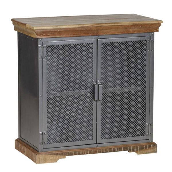 Houghton Industrial Dark Grey Cupboard