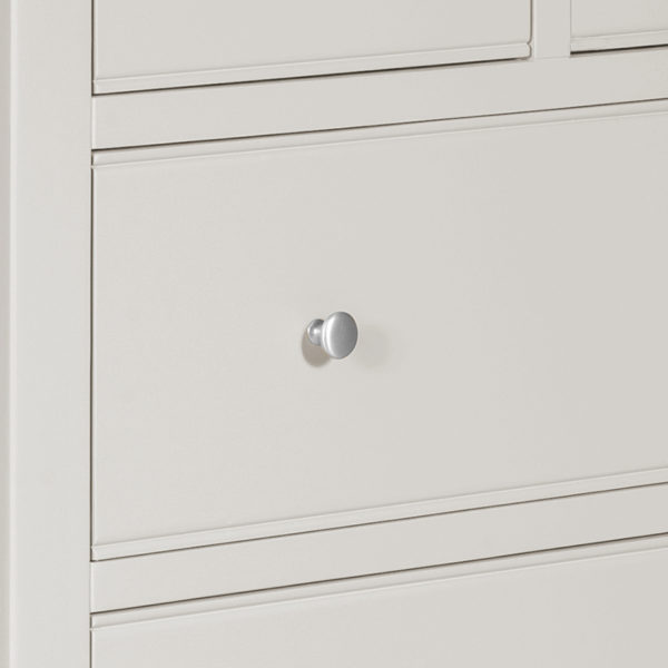 Staveley Grey 2 Over 3 Chest | Fully Assembled