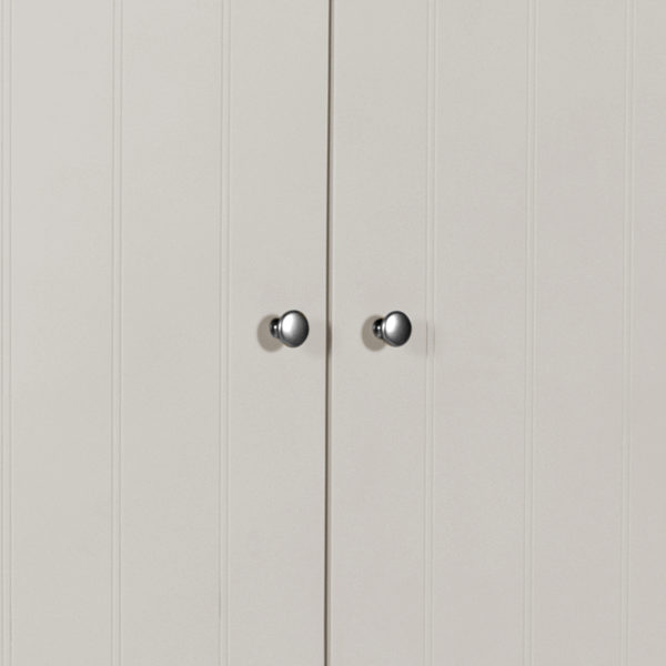 Staveley Grey Double Wardrobe