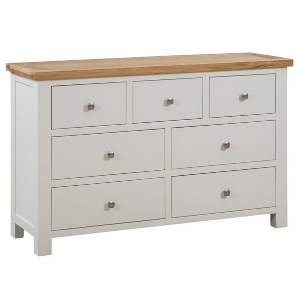 Wynyard Ivory 3 Over 4 Chest | Fully Assembled