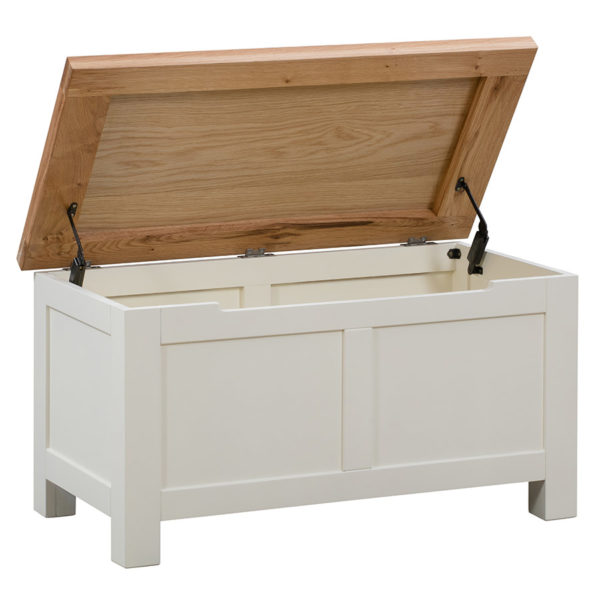 Wynyard Ivory Blanket Box | Fully Assembled